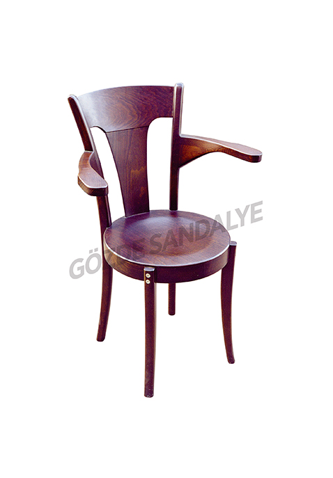 Ahşap Kollu Sandalye