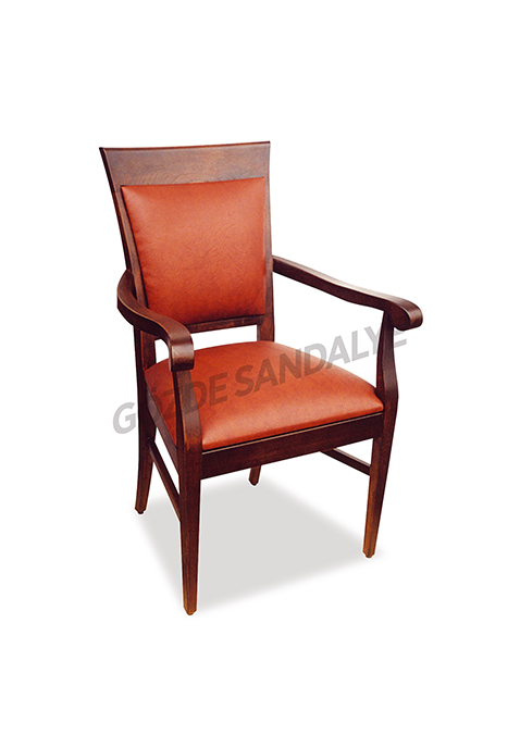 Ahşap Kollu Sandalye