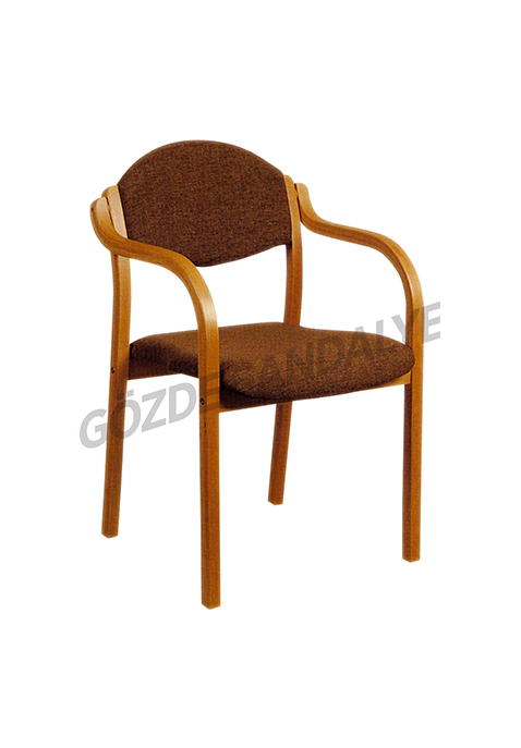 Ahşap Kollu Sandalye