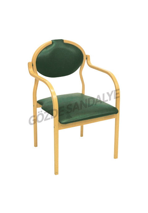 Ahşap Kollu Sandalye