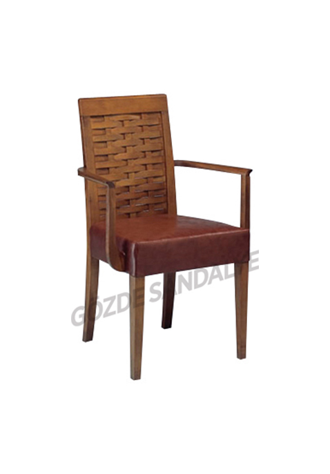 Ahşap Kollu Sandalye
